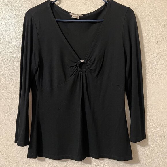 Y2K Michael Kors black half sleeve top (SALE) - Picture 4 of 15